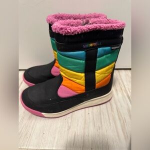 Merrel Kids Rainbow Snow Boots
